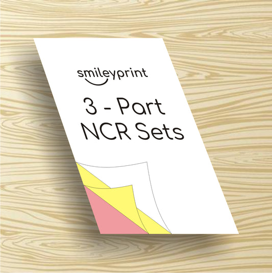 Triplicate NCR Sets | Smileyprint.co.uk