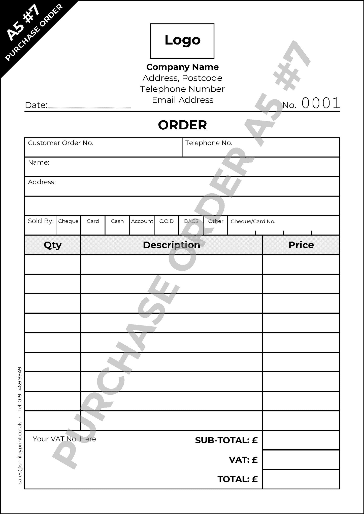 Purchase Order Templates