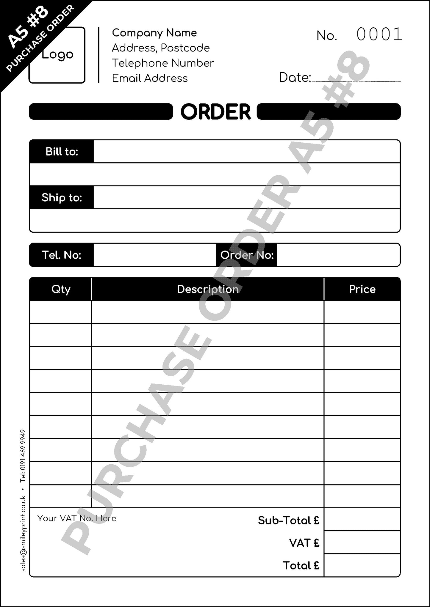 Purchase Order Templates