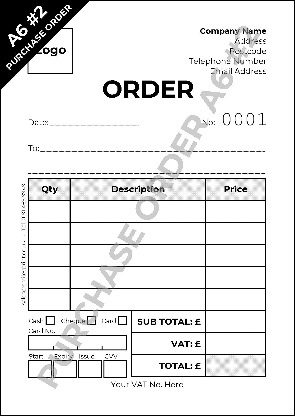 Purchase Order Templates