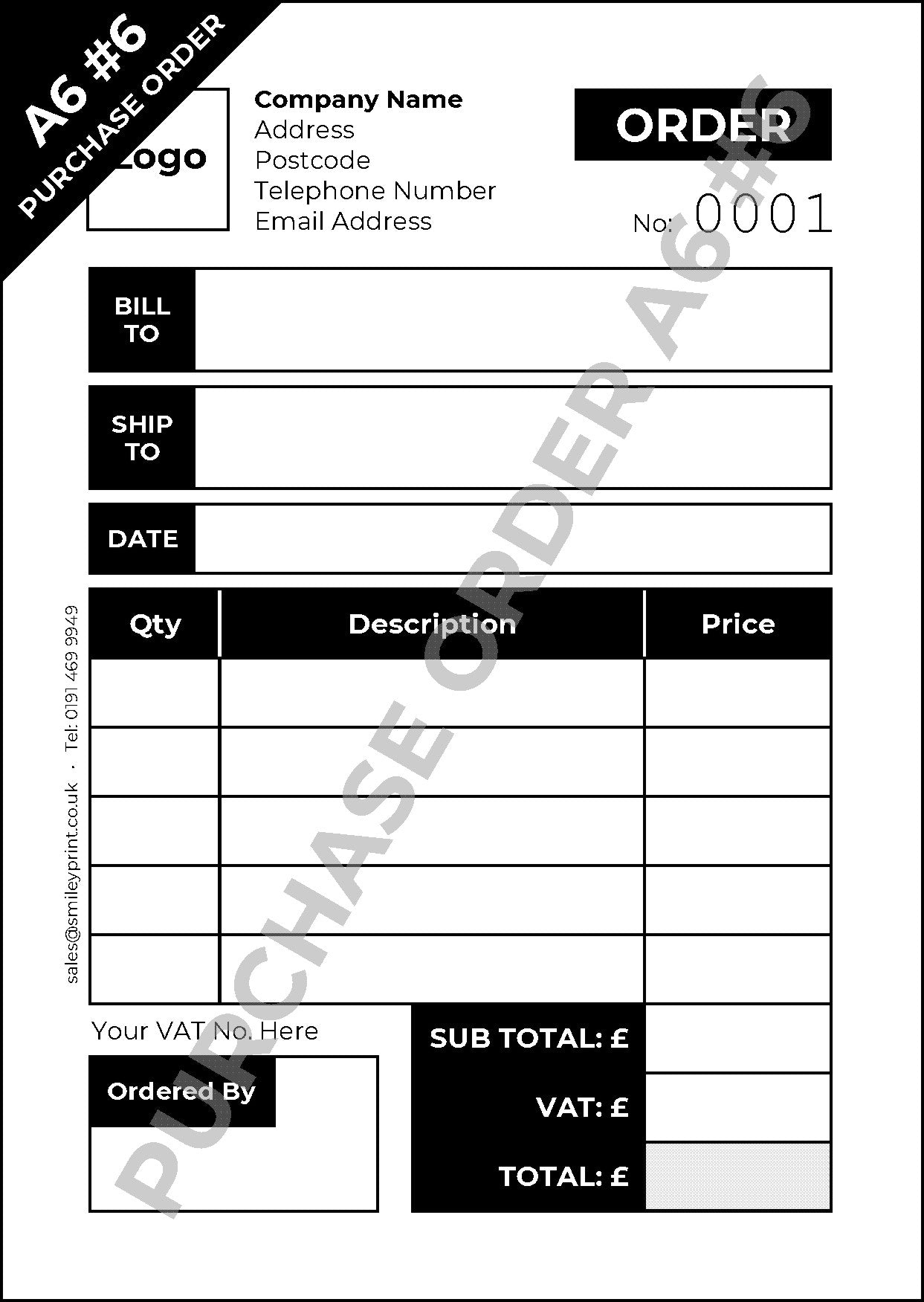 Purchase Order Templates