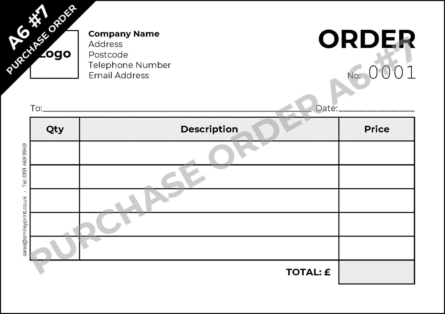 Purchase Order Templates