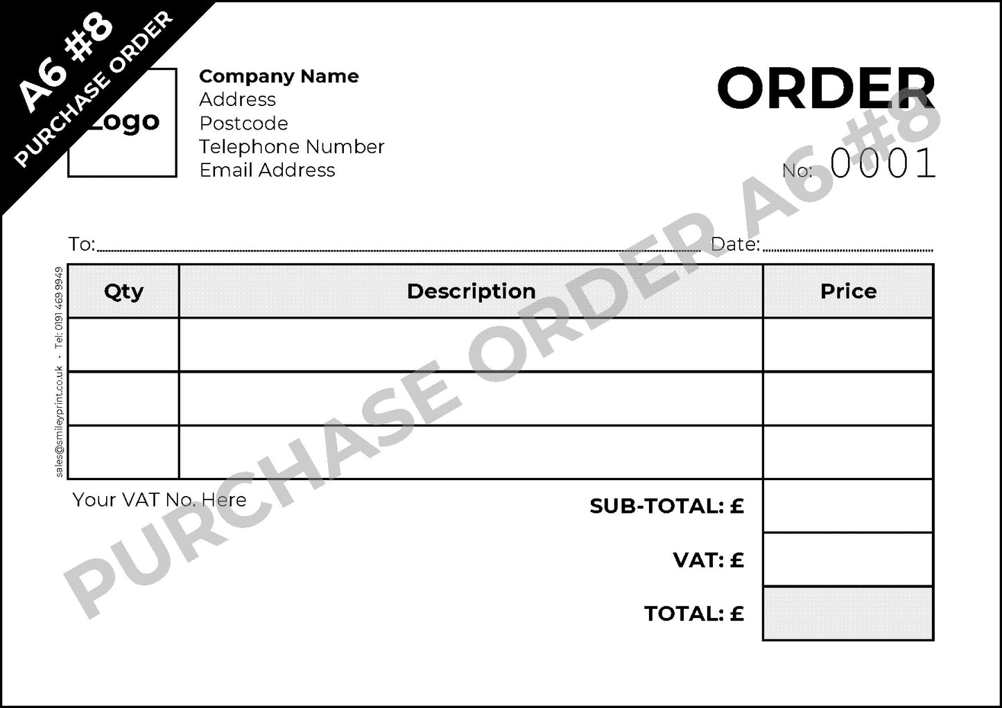 Purchase Order Templates