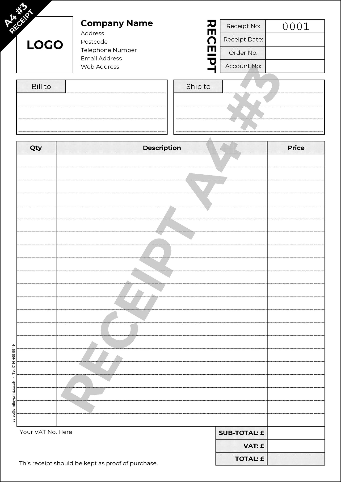 Receipt Templates