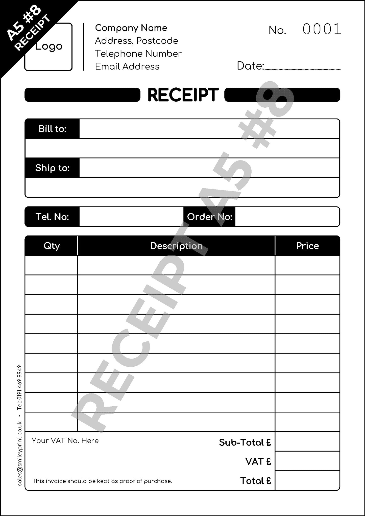 Receipt Templates