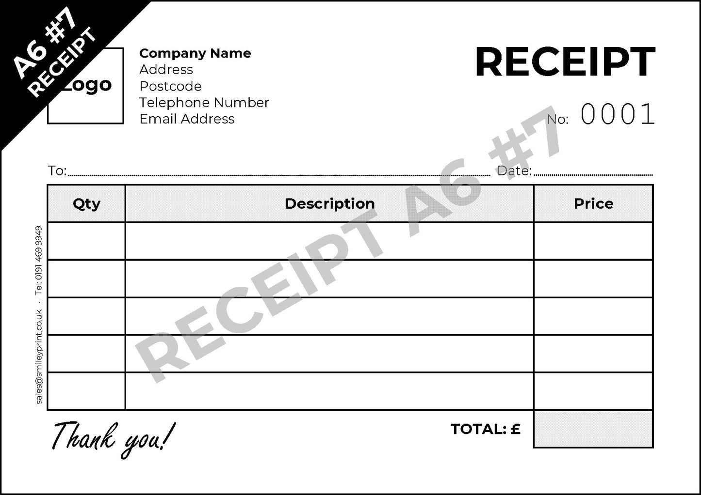 Receipt Templates