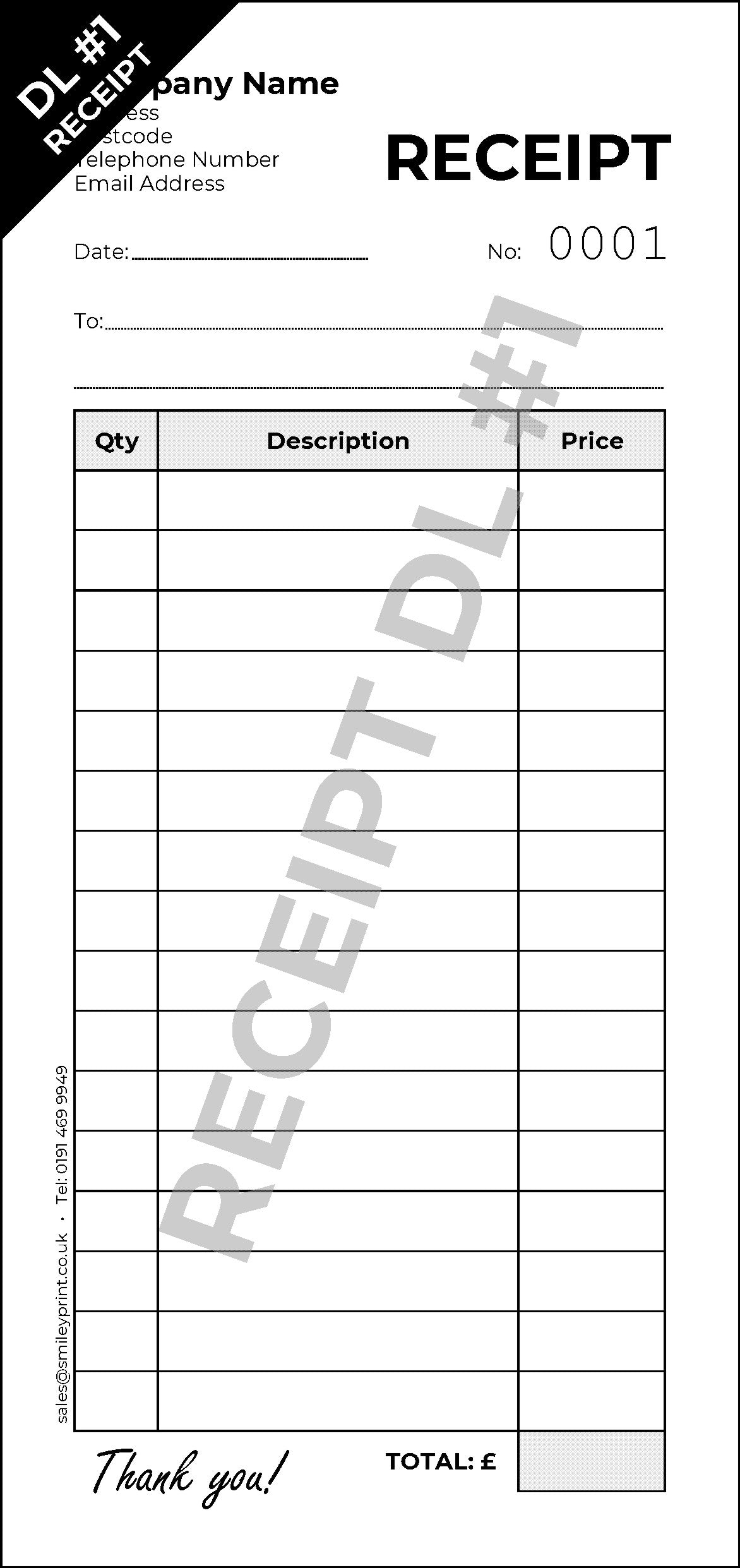 Receipt Templates