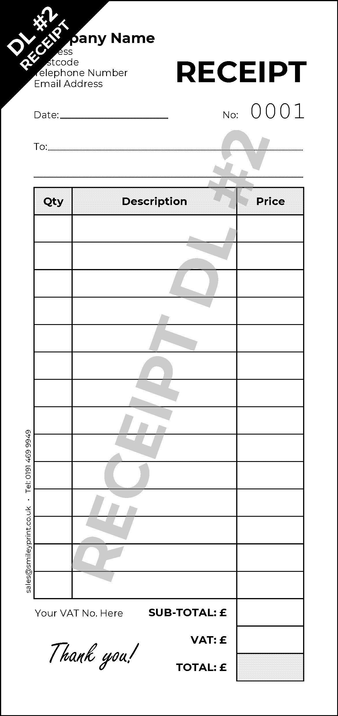 Receipt Templates