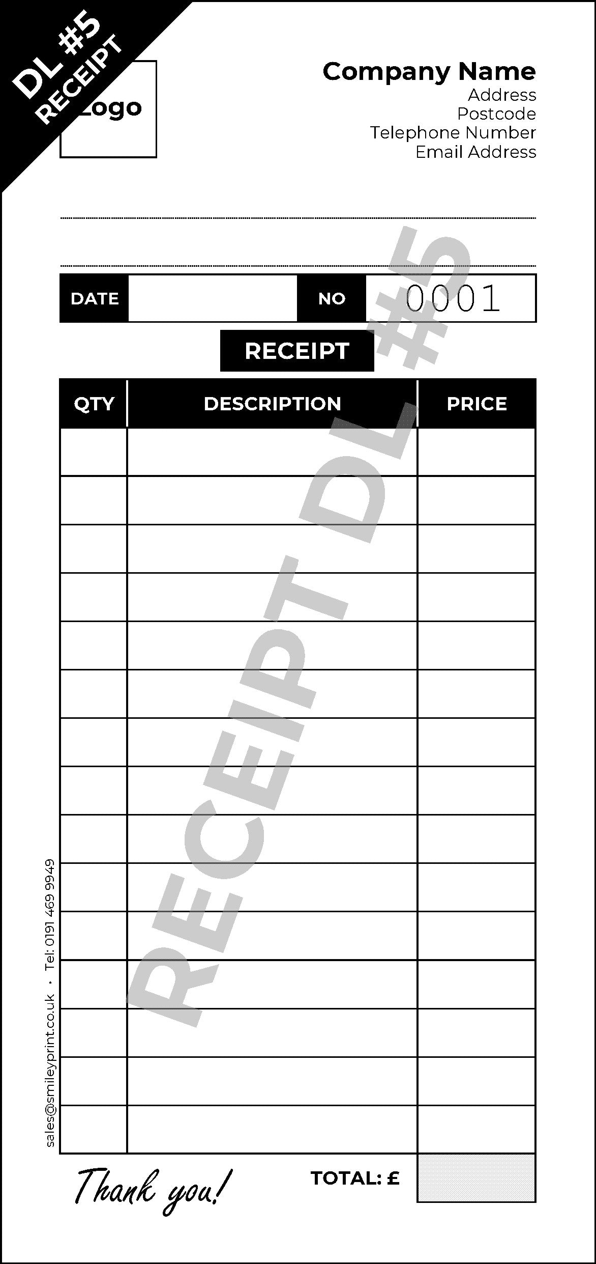 Receipt Templates