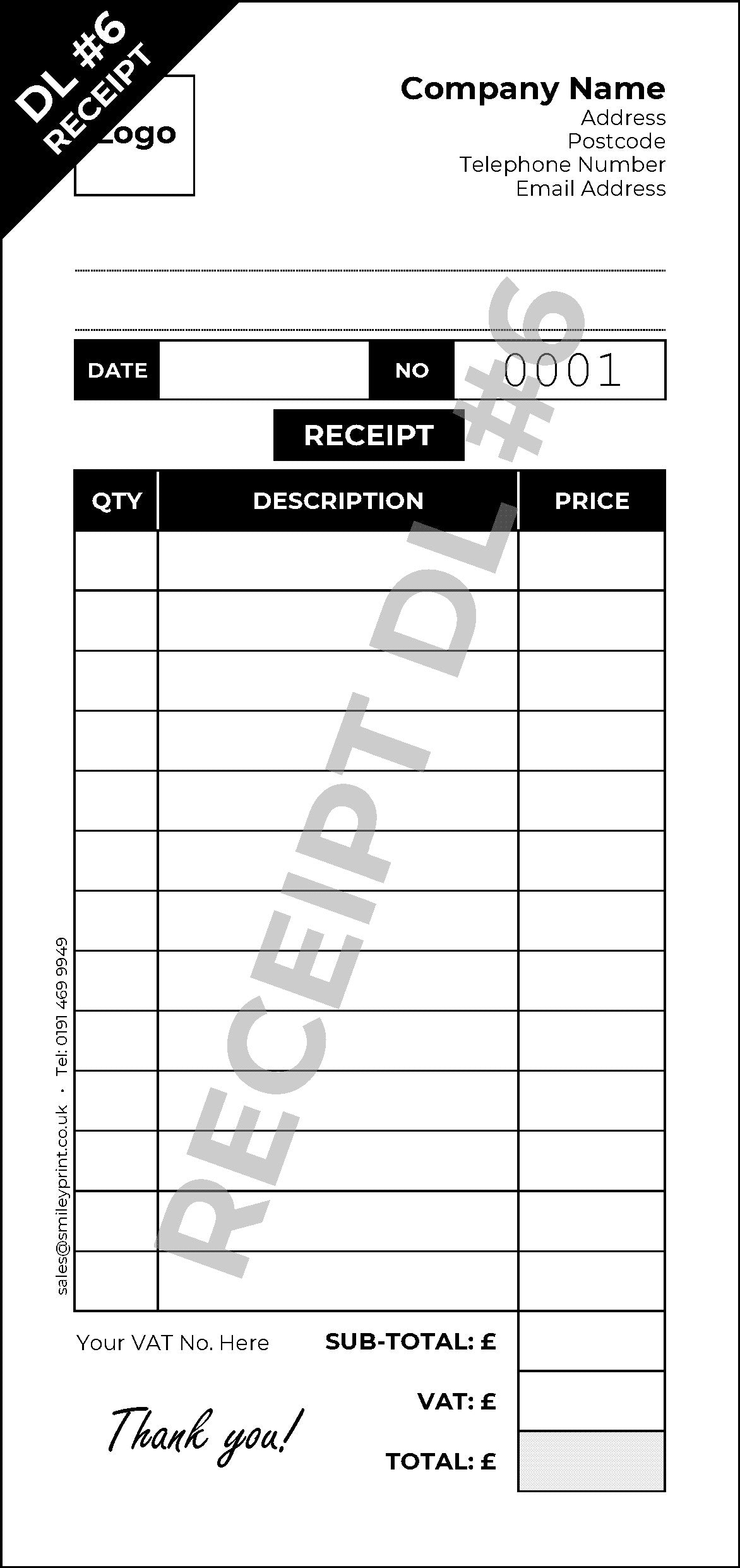 Receipt Templates