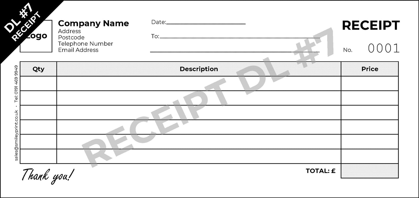 Receipt Templates