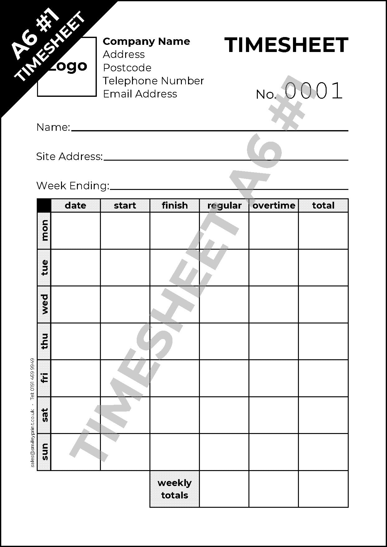 Timesheet Templates