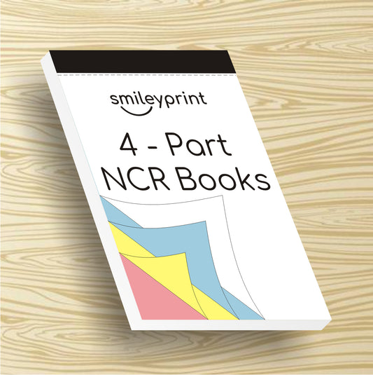 Quadruplicate NCR Books | Smileyprint.co.uk