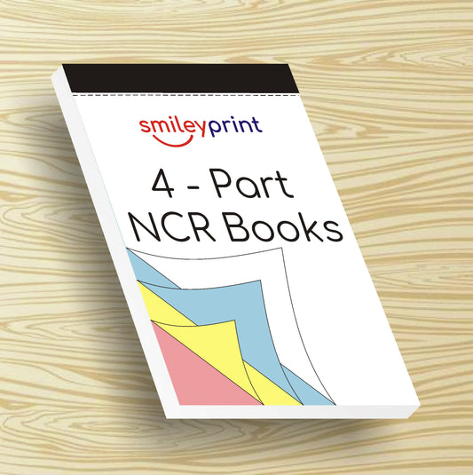 Quadruplicate NCR Books | Smileyprint.co.uk