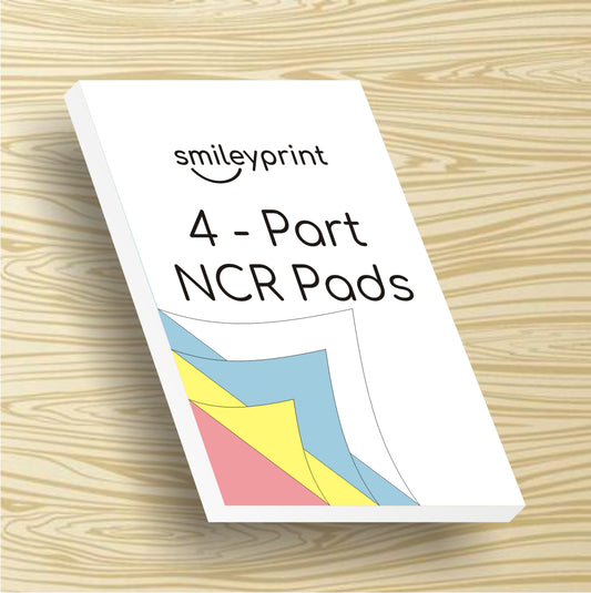Quadruplicate NCR Pads | Smileyprint.co.uk